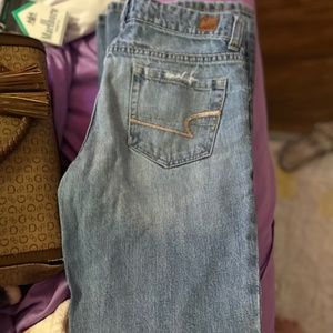 2 pair of American Eagle jeans